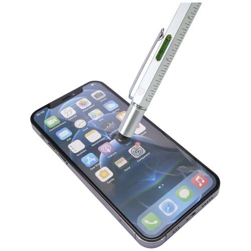 Stylo multifonction Dora en aluminium recyclé (encre noire) - 7