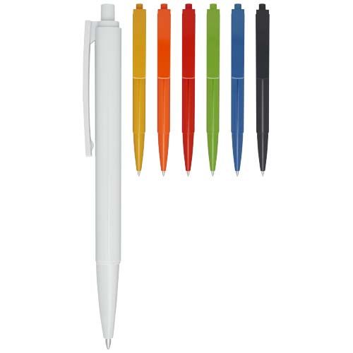 yellow Bolígrafo de plástico reciclado