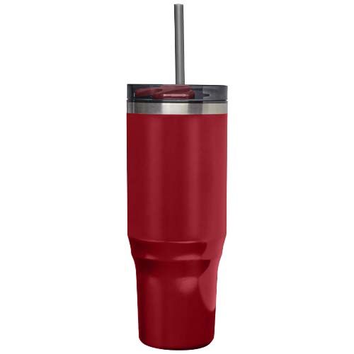 red Vaso térmico con pajita de 1200 ml con certificado RCS