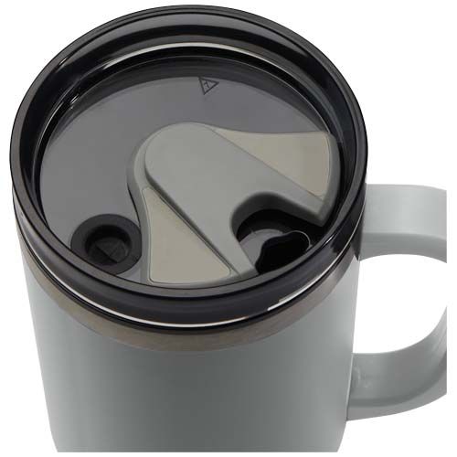 gray Vaso térmico con pajita de 1200 ml con certificado RCS