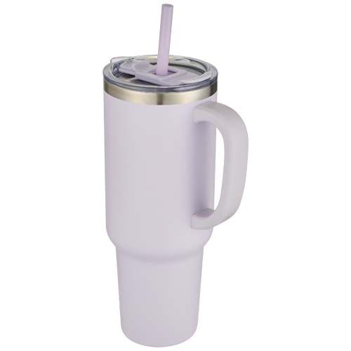 Vaso de cobre de 1200 ml con doble pared, pajita, aislamiento y certificado RCS 