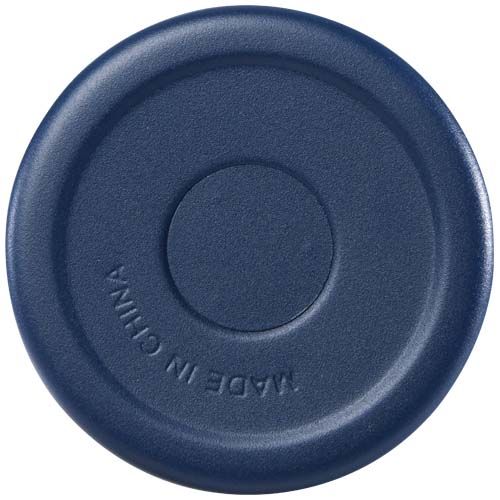 azul marino Vaso de cobre de 1200 ml con doble pared, pajita, aislamiento y certificado RCS