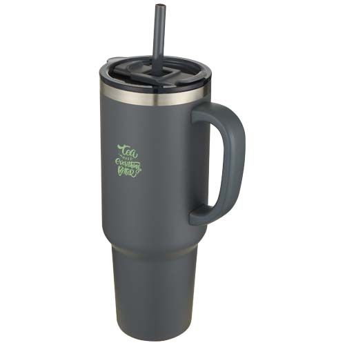 Vaso de cobre de 1200 ml con doble pared, pajita, aislamiento y certificado RCS 