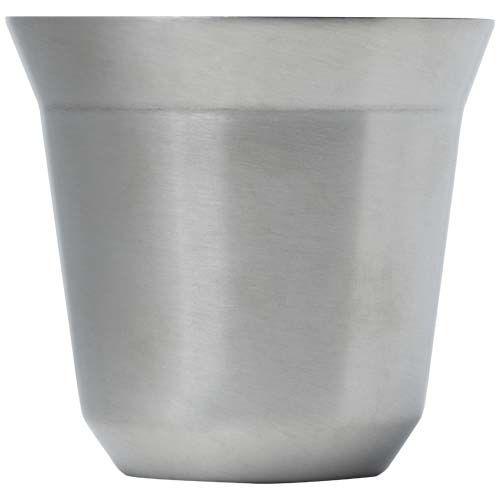 Juego de tazas para espresso de acero inoxidable de 80 ml con certificado RCS 