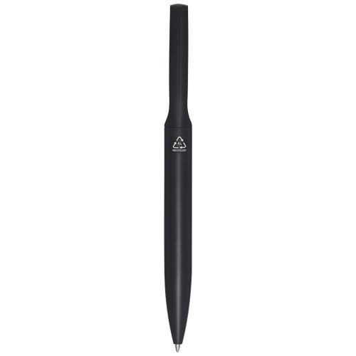 black Bolígrafo de aluminio reciclado