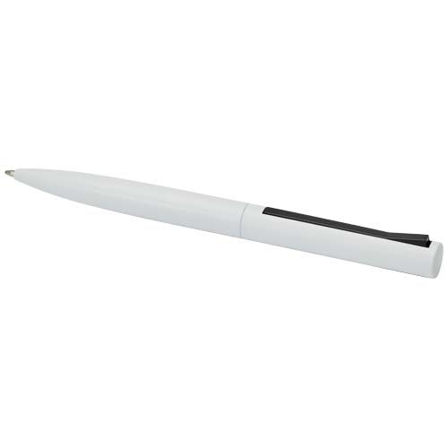 white Bolígrafo de aluminio reciclado