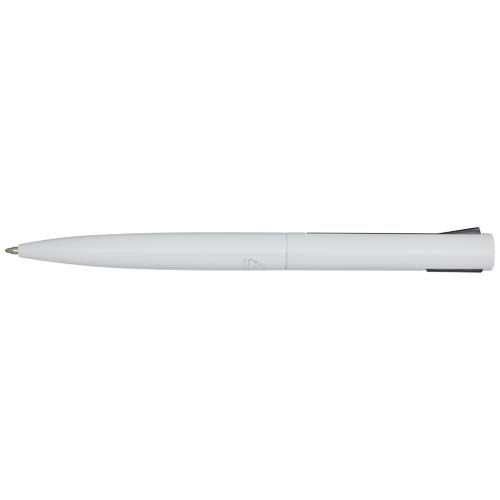 white Bolígrafo de aluminio reciclado
