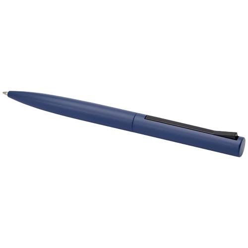 azul mar Bolígrafo de aluminio reciclado