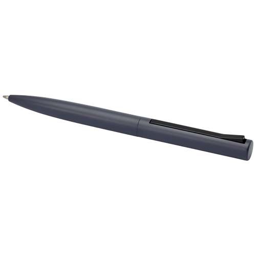 gris oscuro Bolígrafo de aluminio reciclado