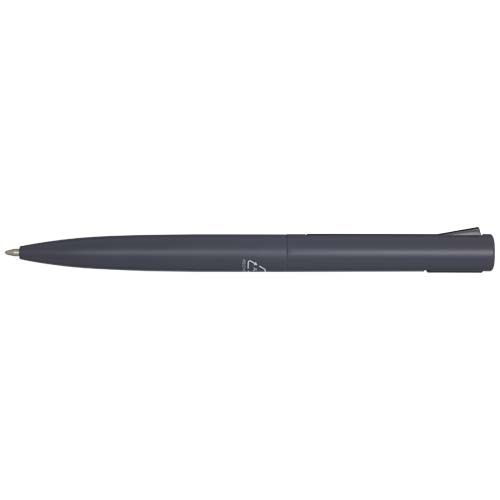 gris oscuro Bolígrafo de aluminio reciclado
