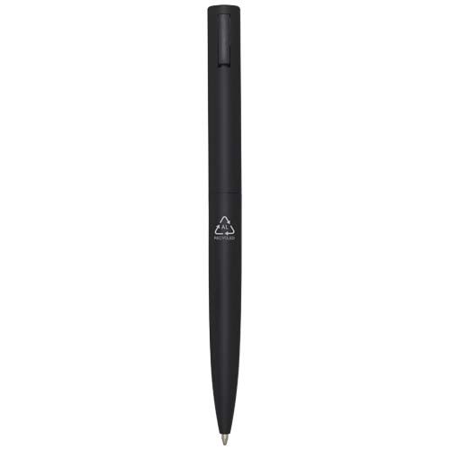 black Bolígrafo de aluminio reciclado