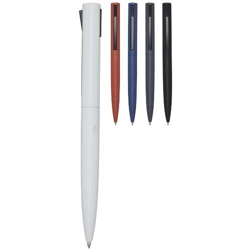 Stylo bille en aluminium recyclé Juana (encre bleue) - 5