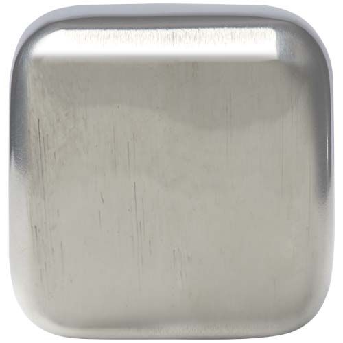 negro/plateado Juego de cubitos de hielo de acero inoxidable