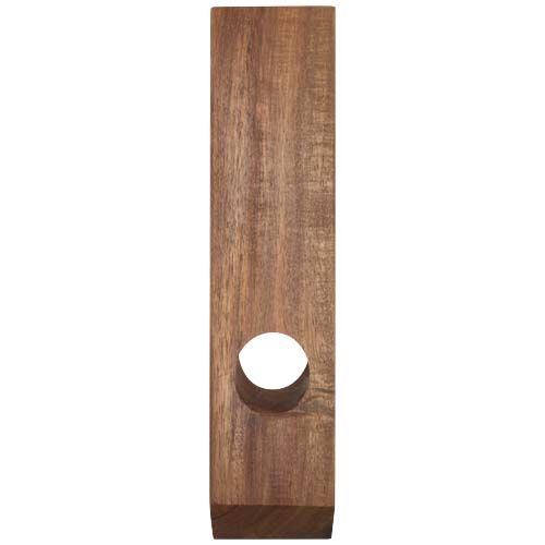 madera Set con soporte para vino