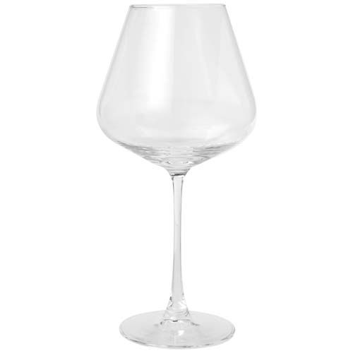transparente Set de 2 vasos de vidrio para vino