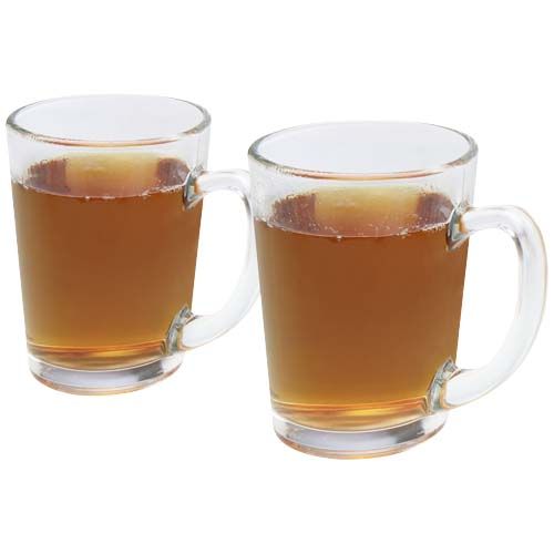 Set de 2 vasos de vidrio para té 