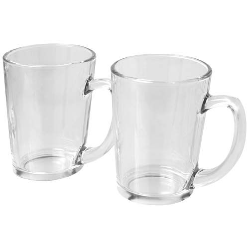 Set de 2 vasos de vidrio para té 