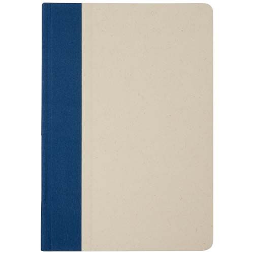 azul oscuro Libreta de tapa dura A5 de papel de caña de azúcar