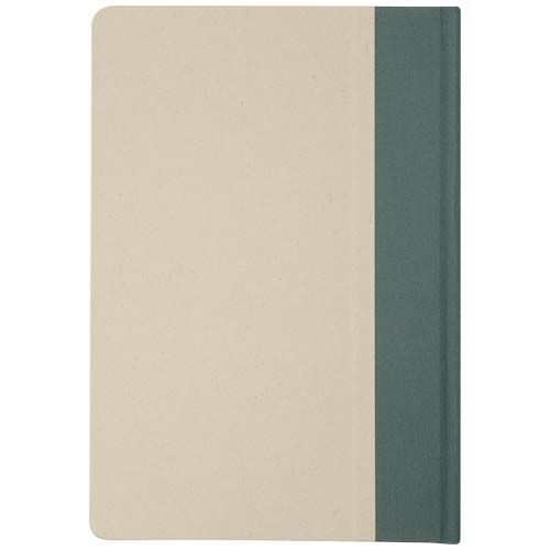 verde follaje Libreta de tapa dura A5 de papel de caña de azúcar