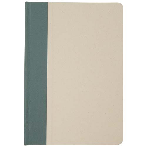 verde follaje Libreta de tapa dura A5 de papel de caña de azúcar