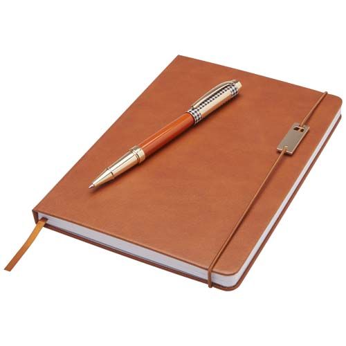 Set de libreta A5 con rollerball 