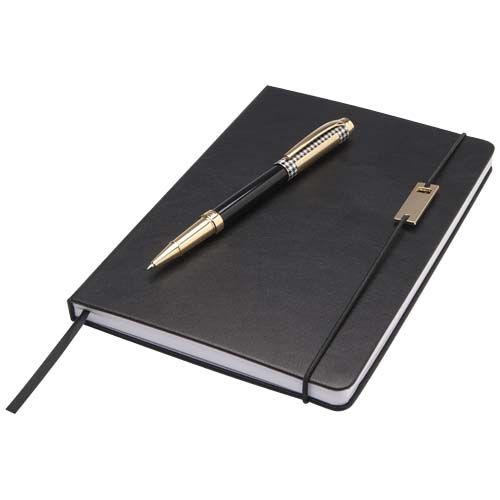 Set de libreta A5 con rollerball 