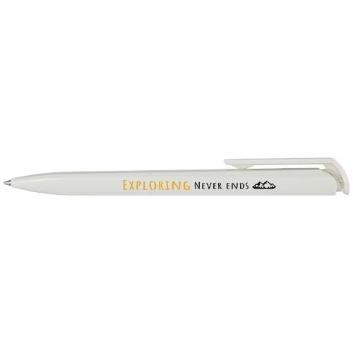 Stylo bille en plastique recyclé Lucia (encre noire) - 2