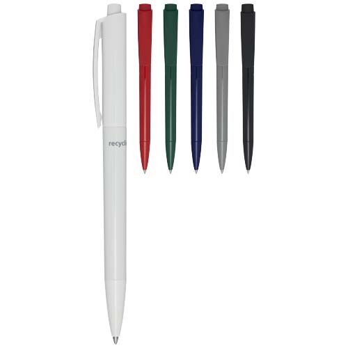 Stylo bille en plastique recyclé Martha (encre noire) - 5