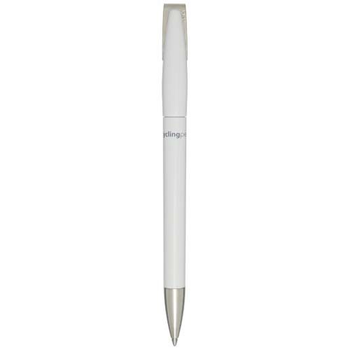 Stylo bille en plastique recyclé Ana (encre bleue) - 4
