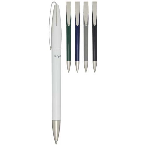 Stylo bille en plastique recyclé Ana (encre bleue) - 6