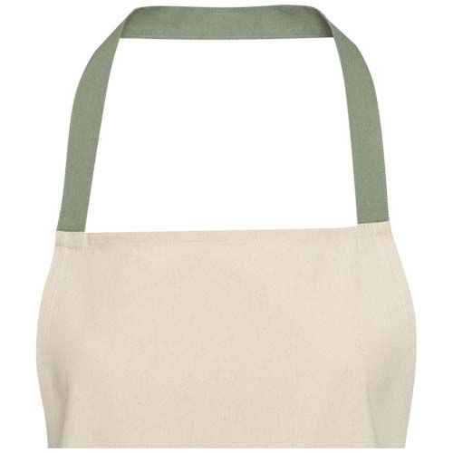 Delantal de algodón reciclado de 200 g/m² 