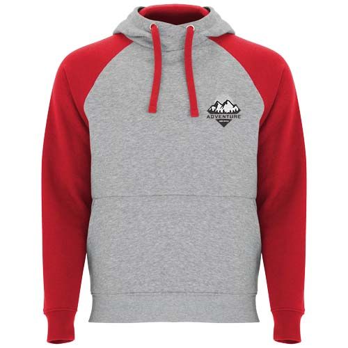 Sudadera con capucha bicolor unisex 