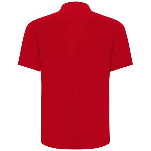 red Polo unisex de manga corta