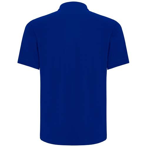 blue Polo unisex de manga corta