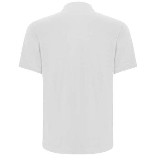 white Polo unisex de manga corta de 220 g/m² Centauro Premium