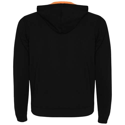 negro/naranja fluo Chaqueta sudadera unisex