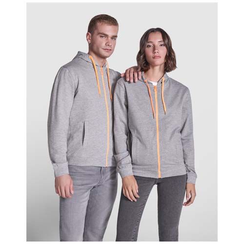 azulón/amarillo fluo Chaqueta sudadera unisex