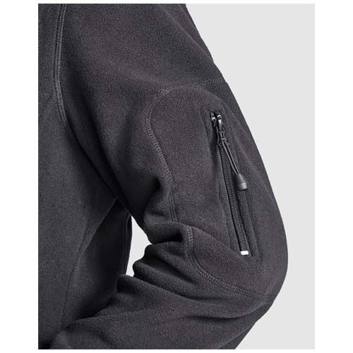 azul marino Sudadera polar con cremallera completa para hombre