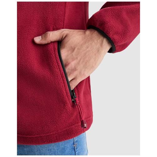 azul marino Sudadera polar con cremallera completa para hombre Luciane