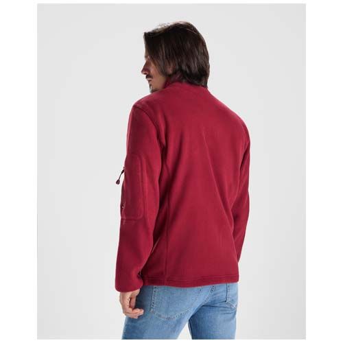 azul marino Sudadera polar con cremallera completa para hombre Luciane