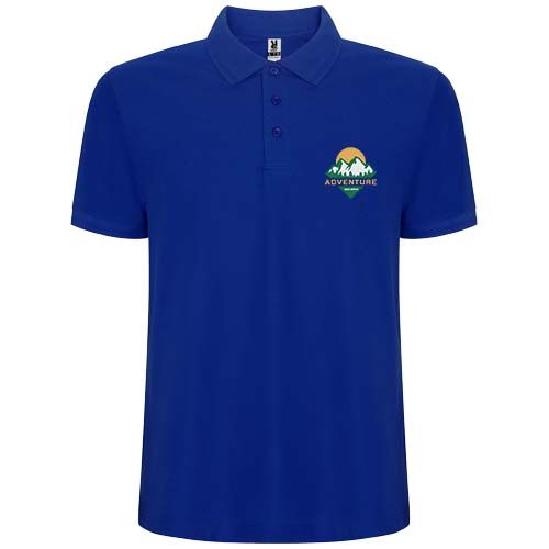 blue Polo de manga corta infantil