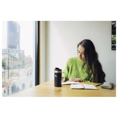 black Vaso de viaje de 350 ml