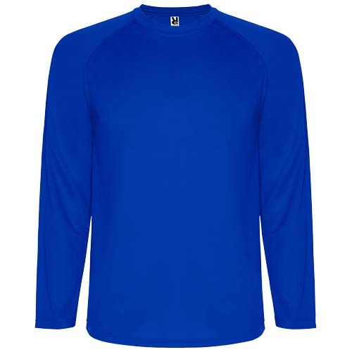 blue Camiseta deportiva hombre Montecarlo de manga larga