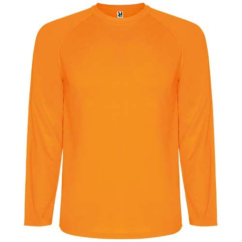 Camiseta deportiva hombre Montecarlo de manga de 150 g/m² larga
