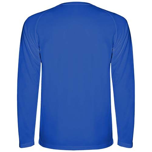 blue Camiseta deportiva hombre Montecarlo de manga larga