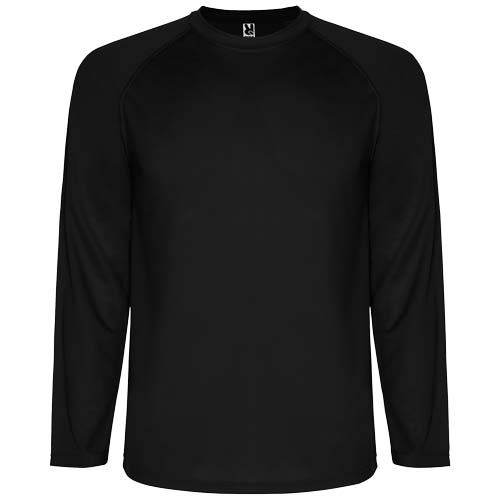 CAMISETA DEPORTIVA INFANTIL MONTECARLO DE MANGA DE 150 G/M² LARGA