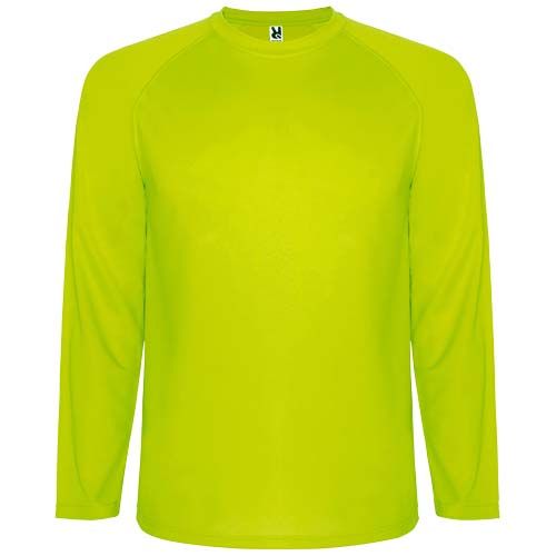 Camiseta deportiva infantil Montecarlo de manga de 150 g/m² larga