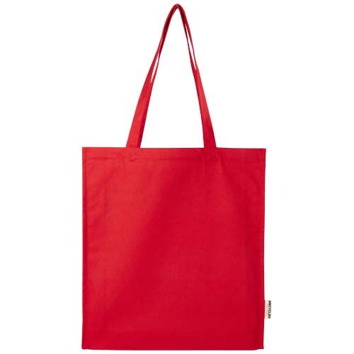 Bolsa Tote algodón reciclado 100% GRS con refuerzos de 270 g/m² 
