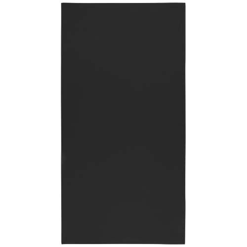 black Toalla de deporte de RPET de 50 x 100 cm