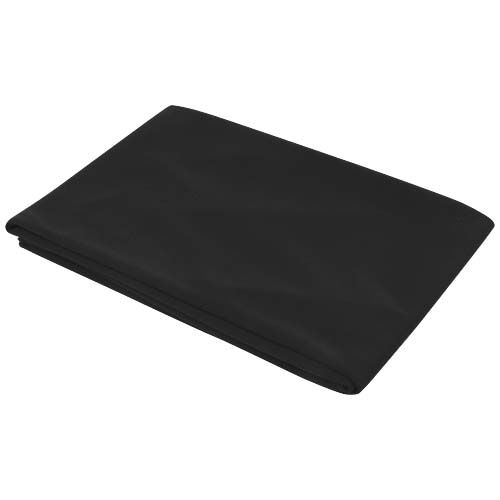 black Toalla de deporte de RPET de 50 x 100 cm
